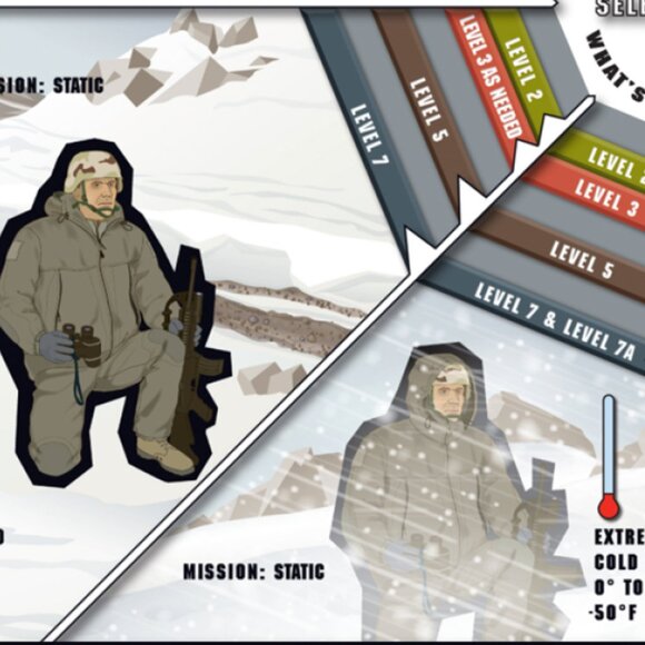 U.S. Military ECWCS Gen III Level 7 Parka – Very Good / Like New Condition - Picture 9 of 10